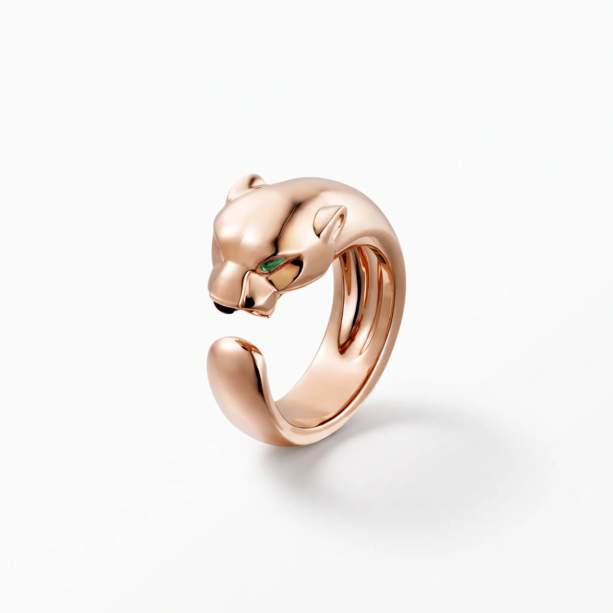 Panthère Medium Sculpted Head Ring