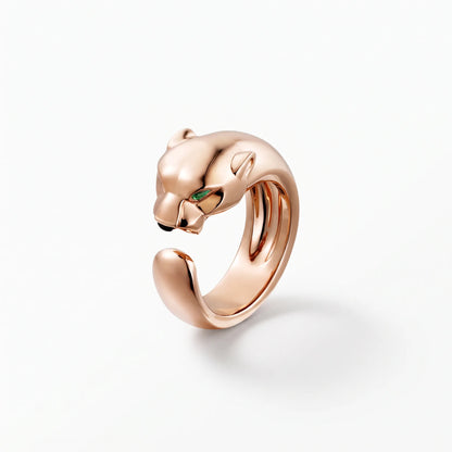 Panthère Medium Sculpted Head Ring