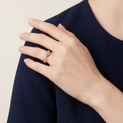 Panthère Petite Open Wrap Ring