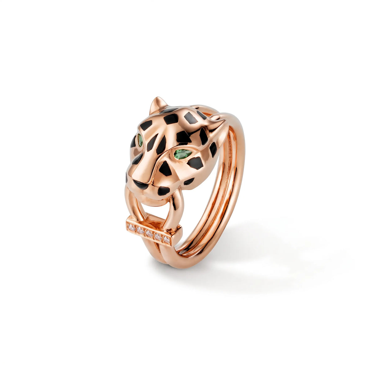 Panthère Spotted Accent Wrap Ring
