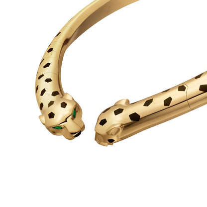 Panthère Spotted Articulated Torque Necklace