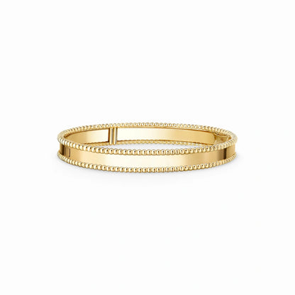 Perlee Beaded Edge Bracelet
