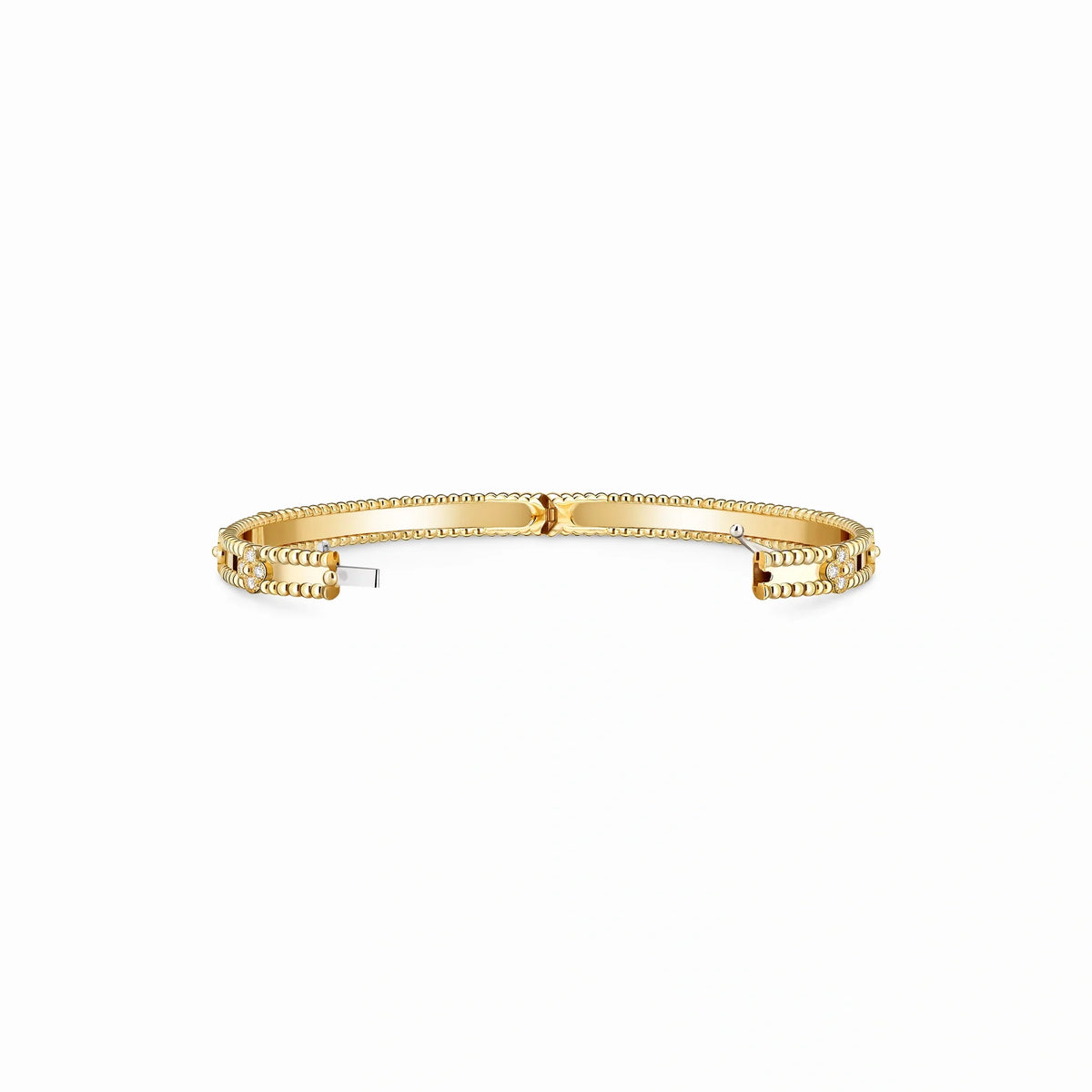 Perlee Clovers Delicate Bangle