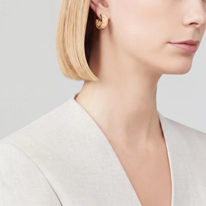Perlee Clovers Jardin Hoop Earrings