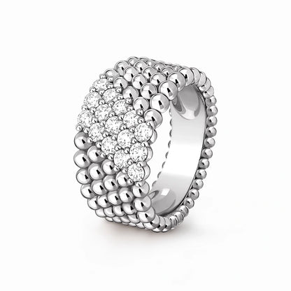 Perlee Signature Radiance Pavé Ring