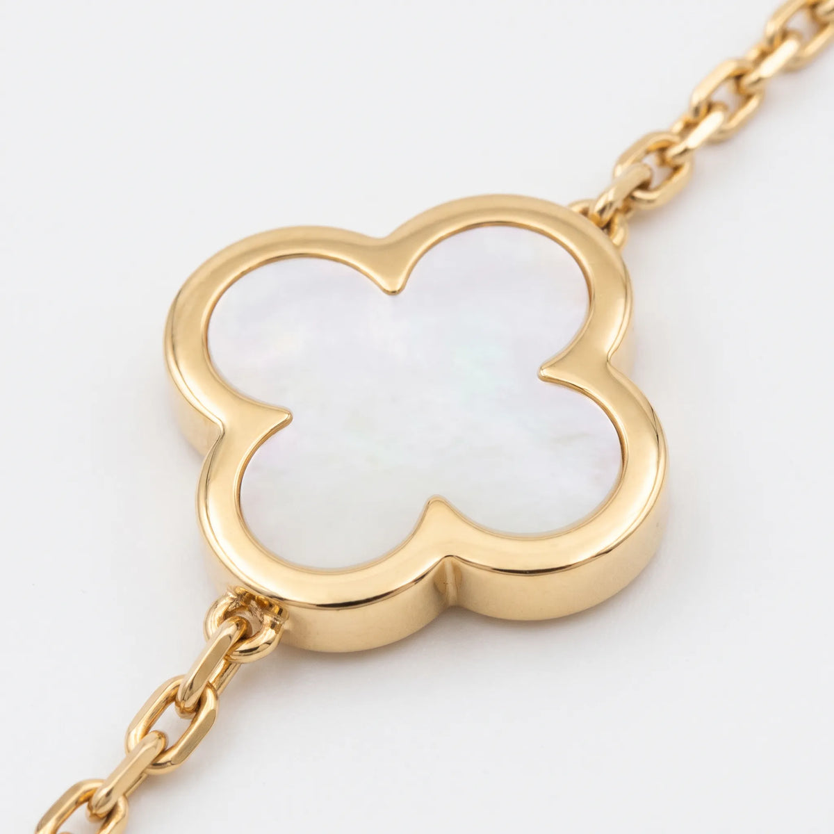 Pure Alhambra Four Motif Clover Bracelet