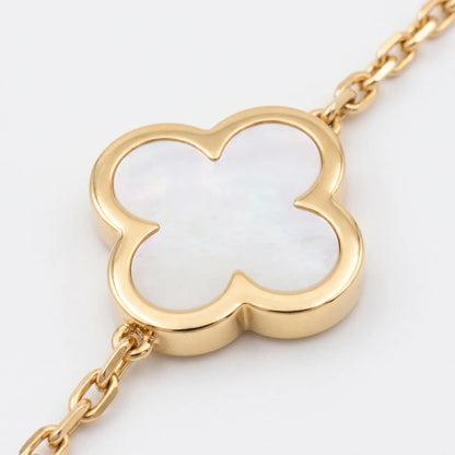 Pure Alhambra Four Motif Clover Bracelet