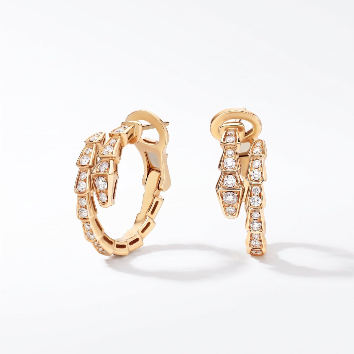 Serpenti Coiled Earrings