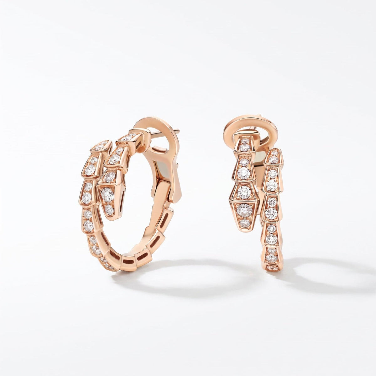 Serpenti Coiled Earrings