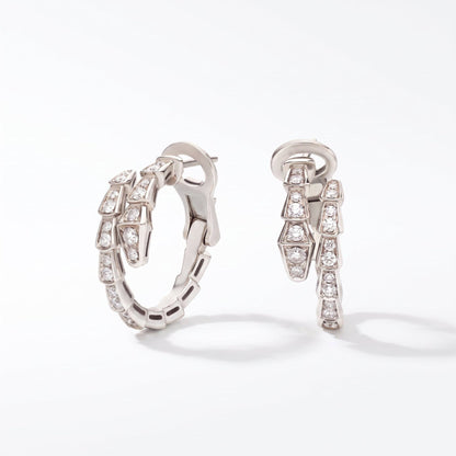 Serpenti Coiled Earrings