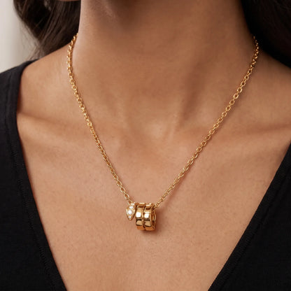 Serpenti Radiant Coil Necklace
