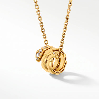 Serpenti Radiant Coil Necklace