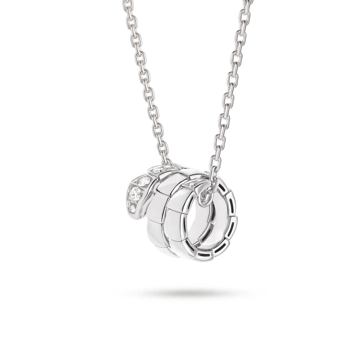 Serpenti Radiant Coil Necklace