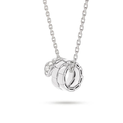 Serpenti Radiant Coil Necklace