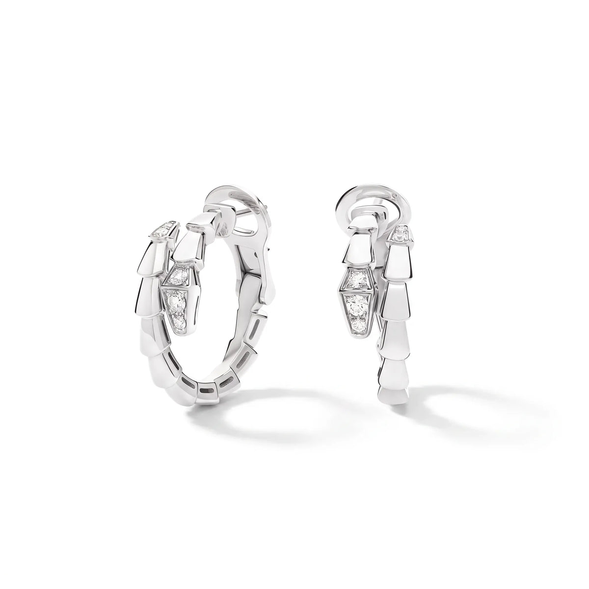 Serpenti Radiant Hoop Earrings