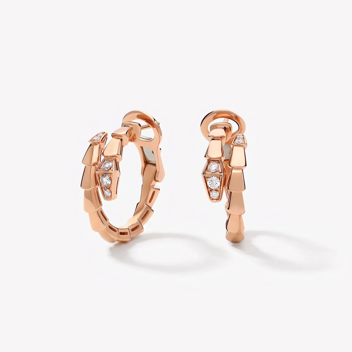 Serpenti Radiant Hoop Earrings