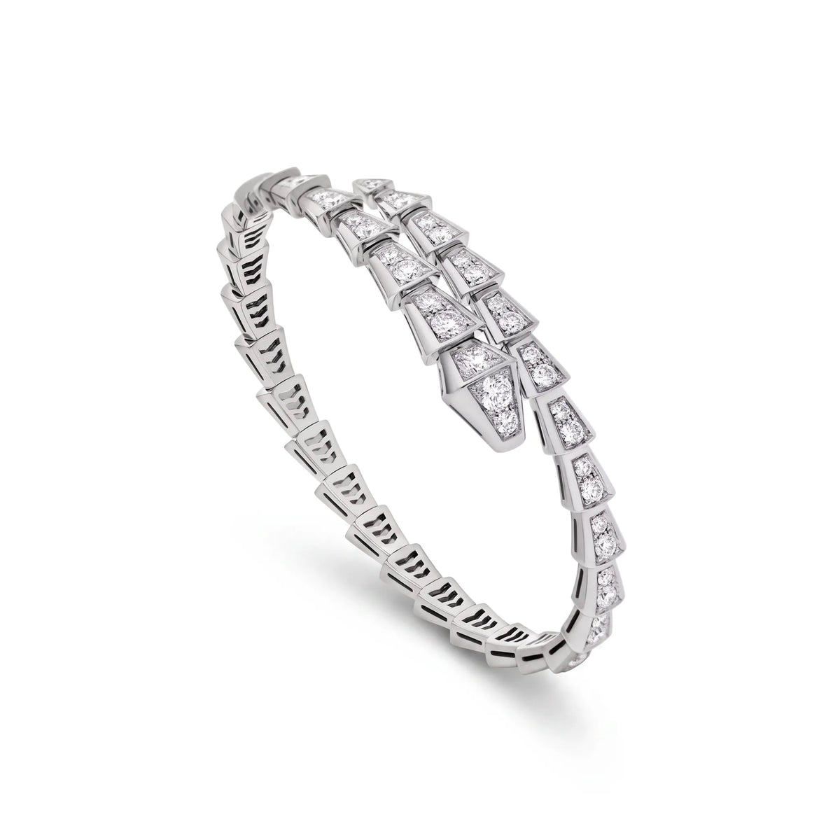 Serpenti Radiant Tip Full Pave Bracelet
