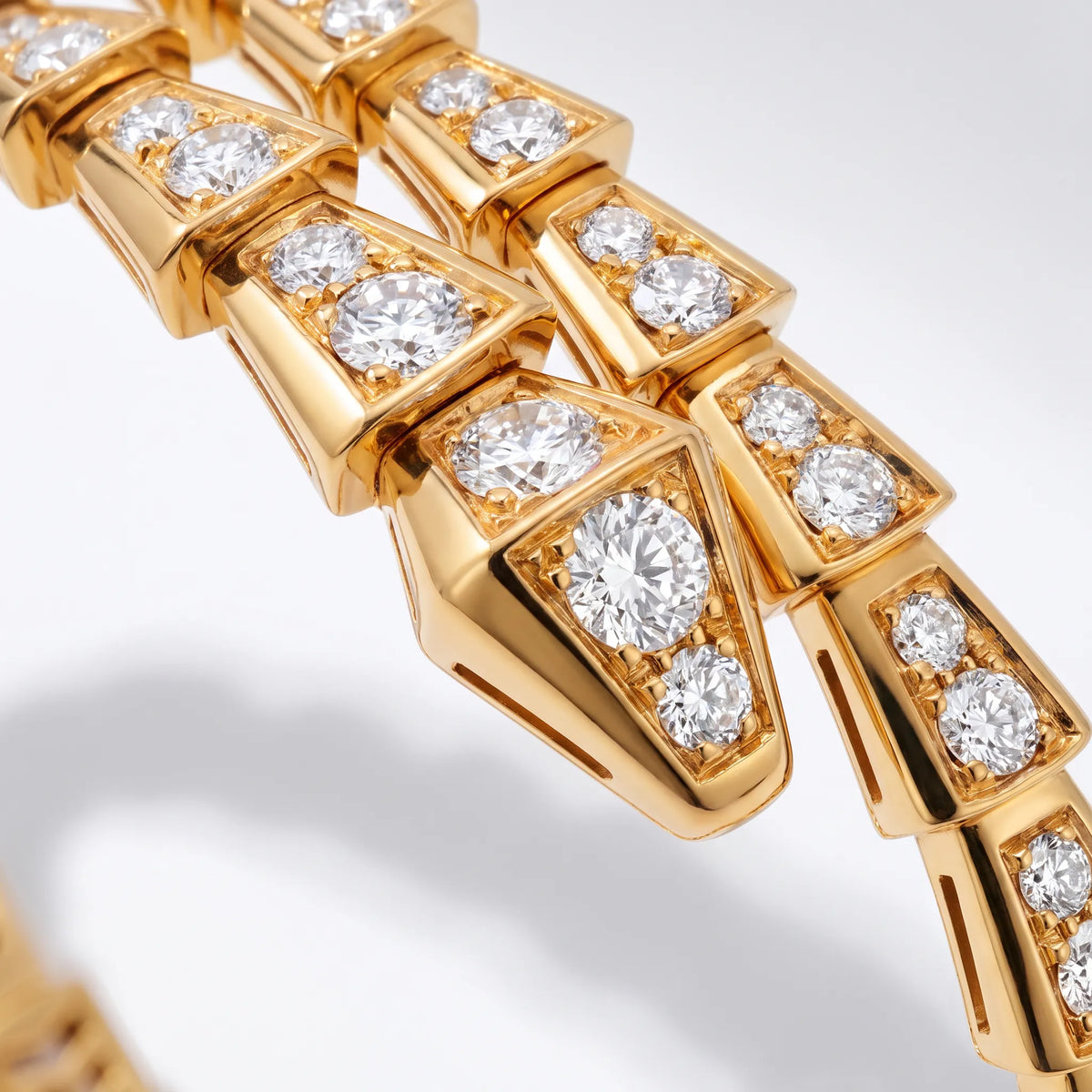 Serpenti Radiant Tip Full Pave Bracelet
