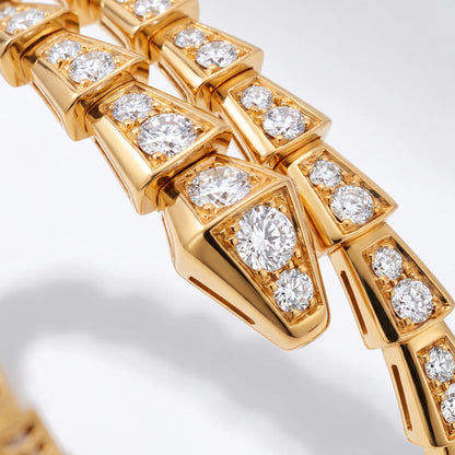 Serpenti Radiant Tip Full Pave Bracelet