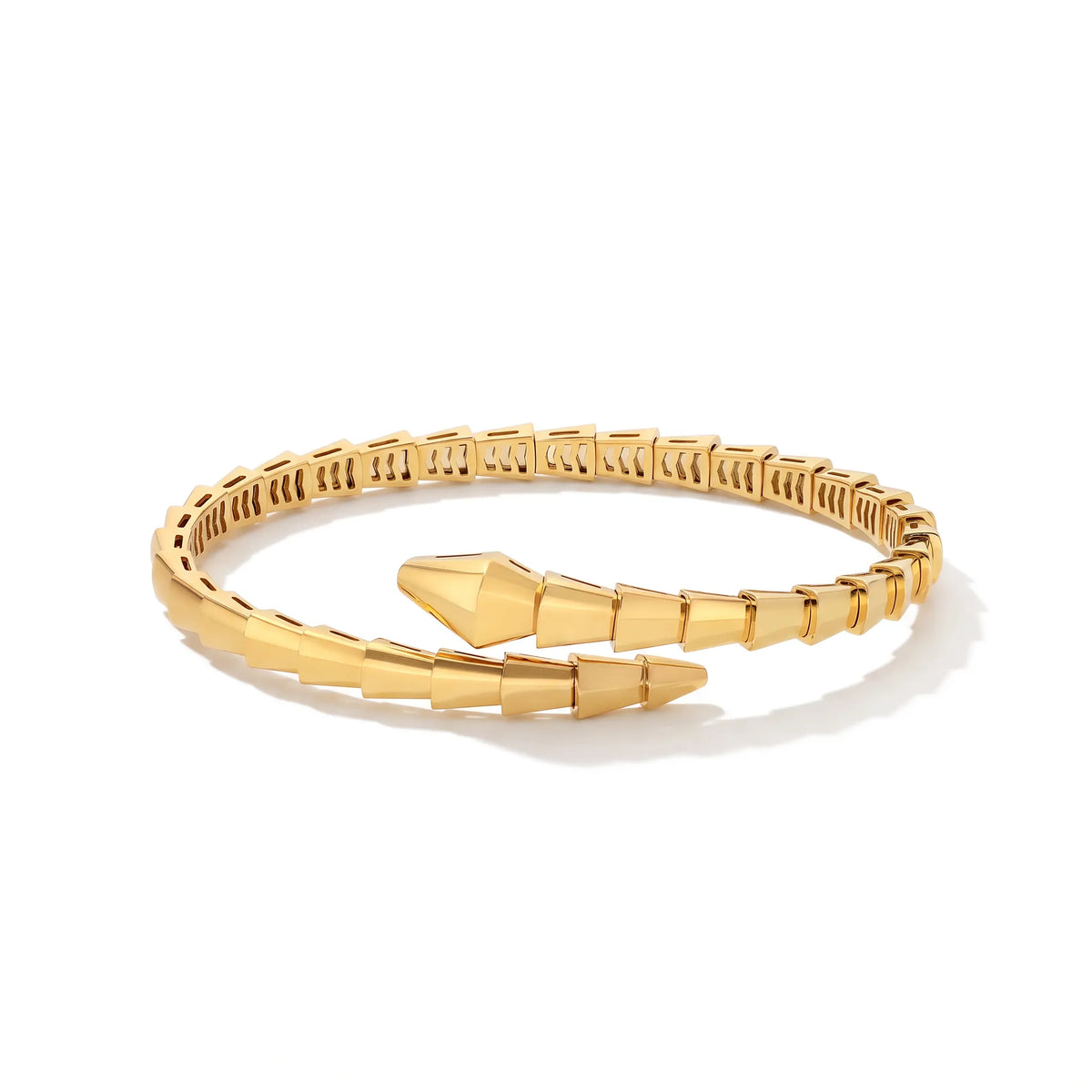 Serpenti Sculpted Coil Bracelet