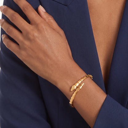 Serpenti Sculpted Coil Bracelet