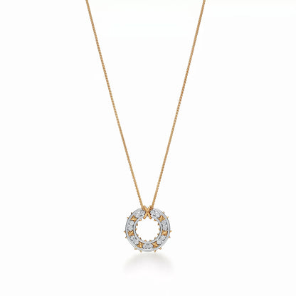 Sixteen Stone Orbit Necklace
