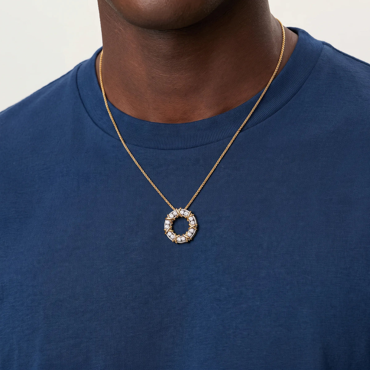 Sixteen Stone Orbit Necklace