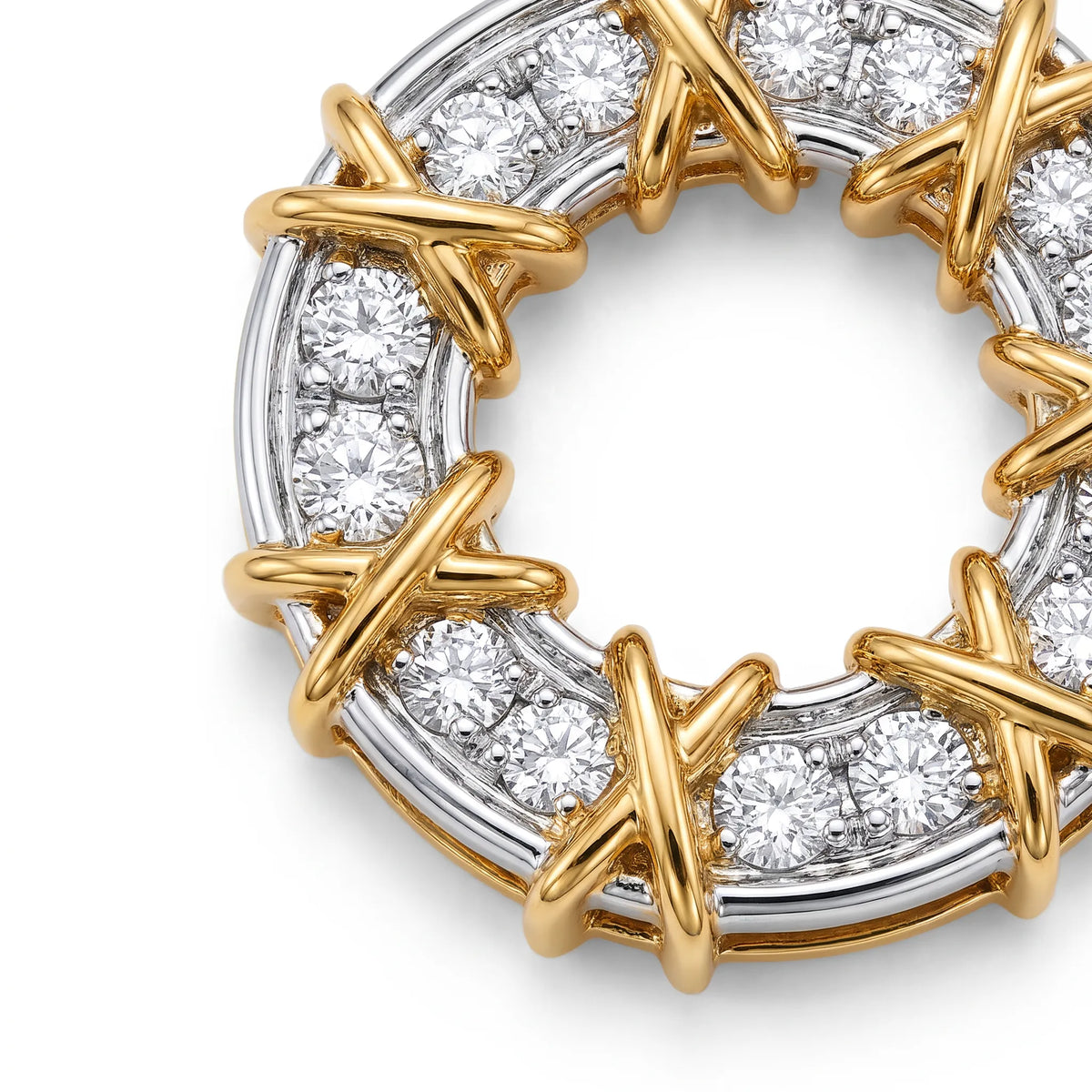 Sixteen Stone Orbit Necklace