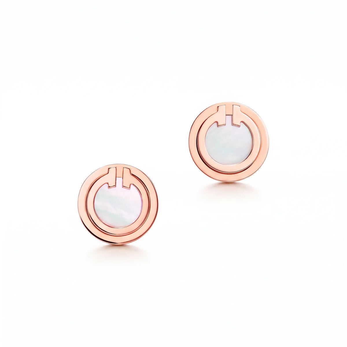 T Black Onyx Circle Earrings