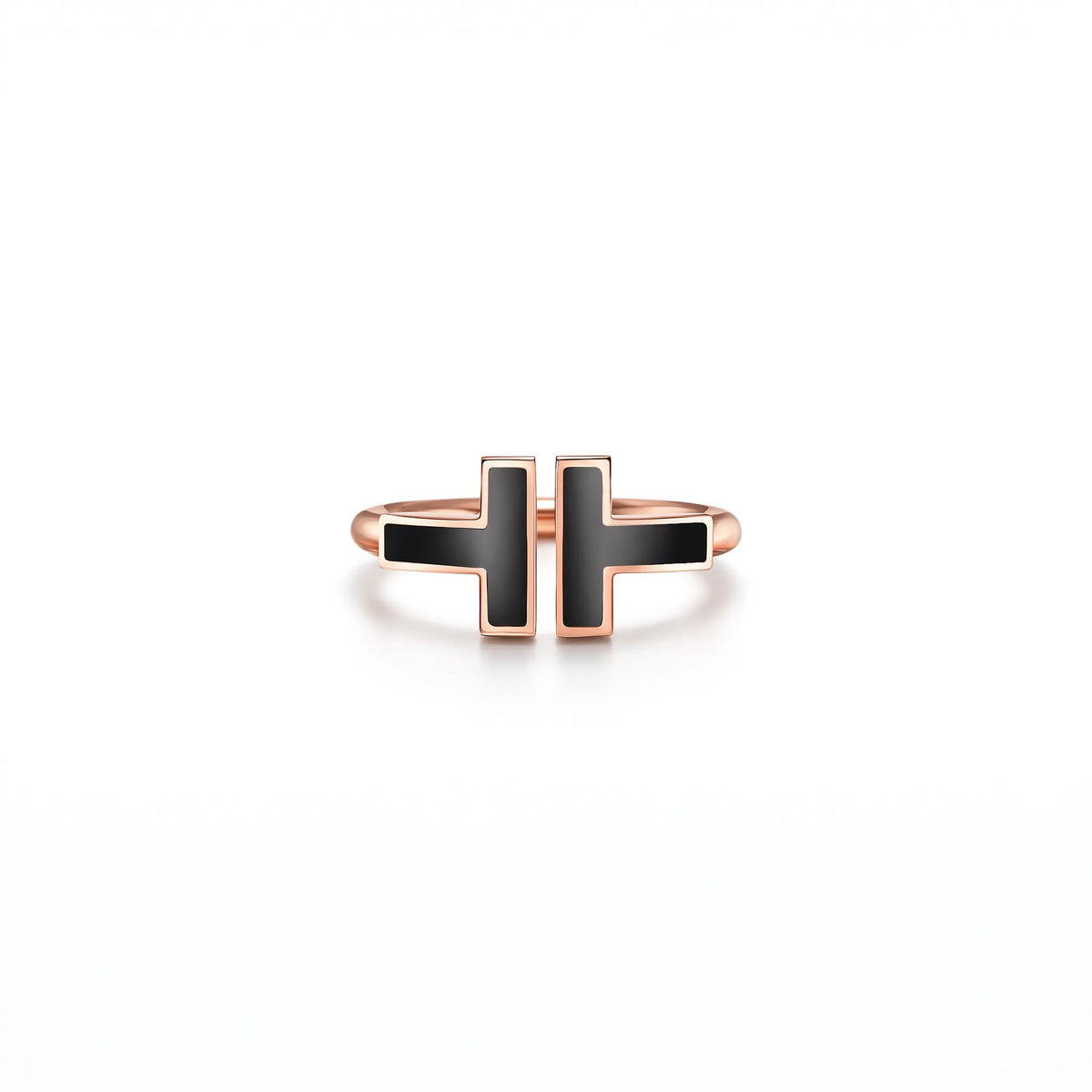 T Onyx Mirror Ring