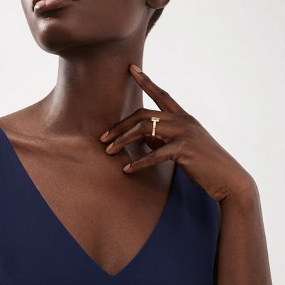T Square Modern Edge Ring