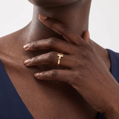 T Square Modern Edge Ring
