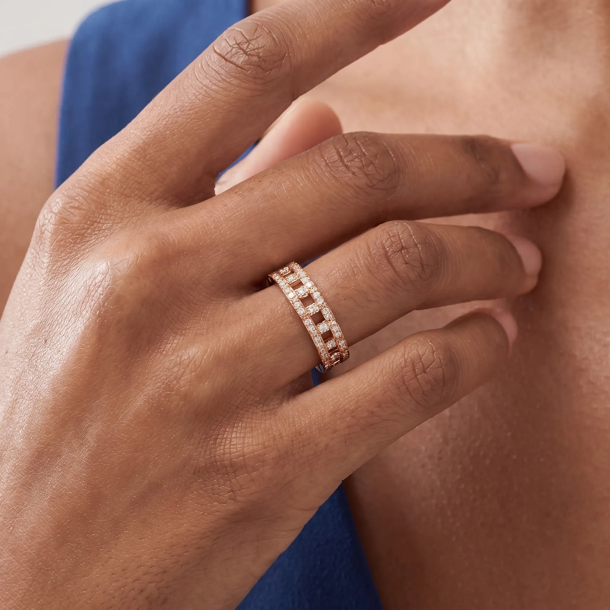 T True Lattice Radiance Ring