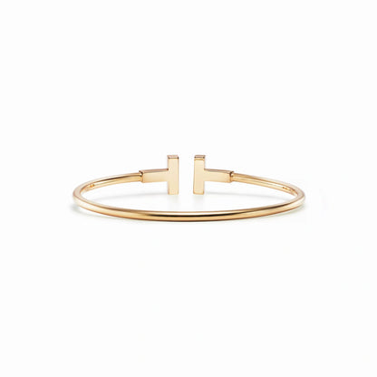 T Wire Opaline Bangle Bracelet