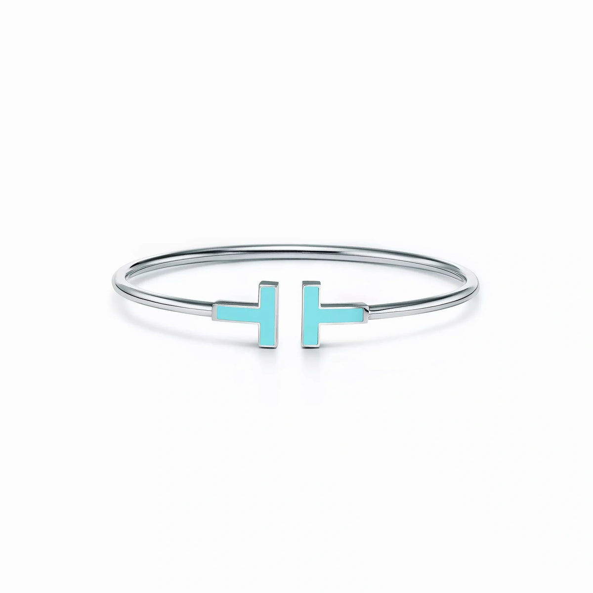 T Wire Opaline Bangle Bracelet