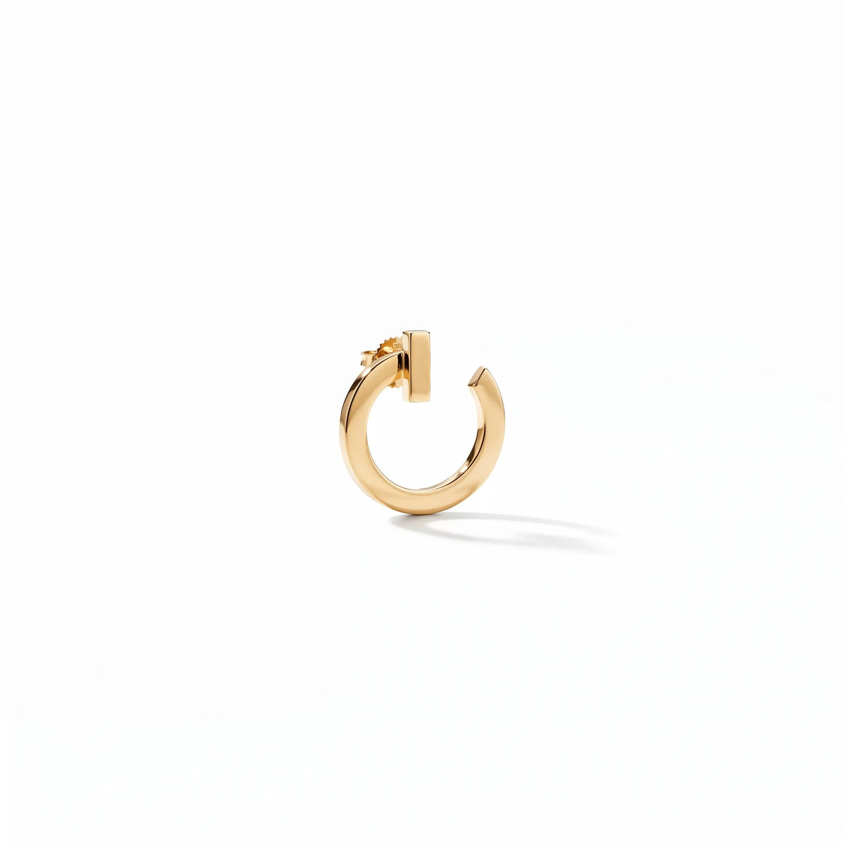 T1 Pavé Open Hoop Earrings