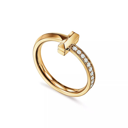T1 Radiance Split Band Ring