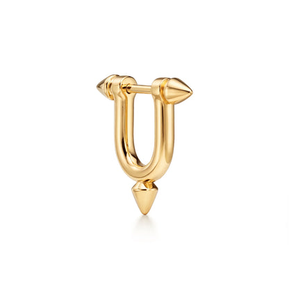 Titan Petite Spear Hoop Earrings