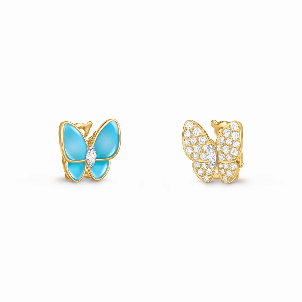 Two Butterfly Azura Earrings