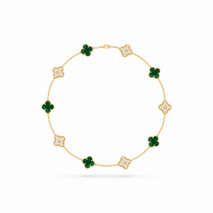 Vintage Alhambra 10 Motif Duo Necklaces