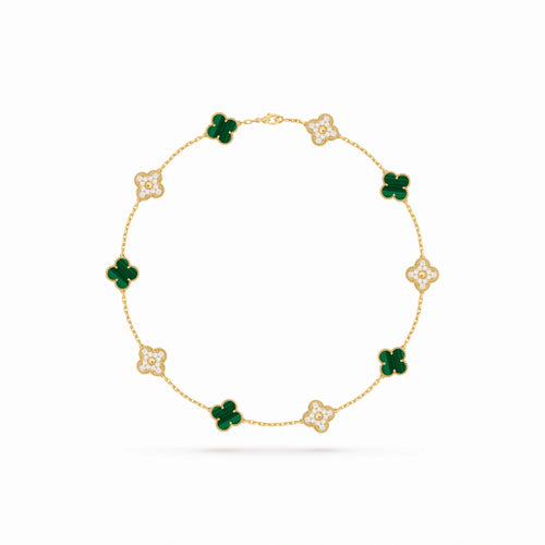Vintage Alhambra 10 Motif Duo Necklaces
