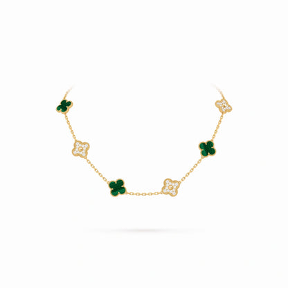 Vintage Alhambra 10 Motif Duo Necklaces