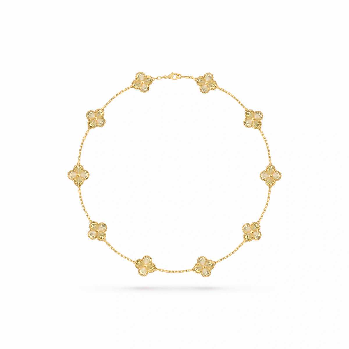 Vintage Alhambra 10 Motif Soleil Necklace
