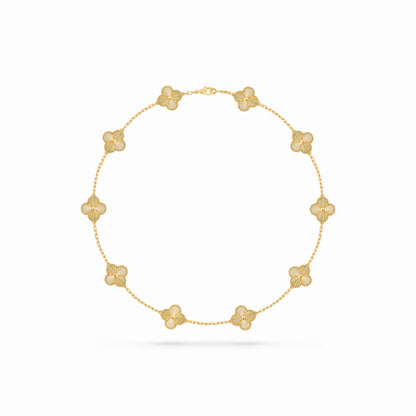 Vintage Alhambra 10 Motif Soleil Necklace