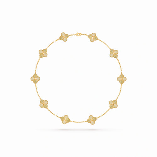 Vintage Alhambra 10 Motif Soleil Necklace
