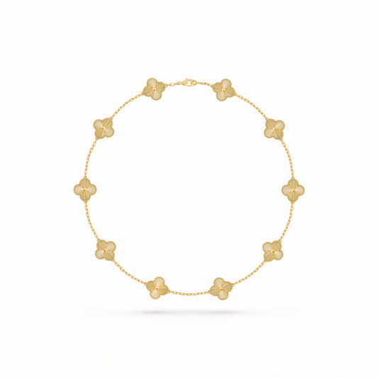 Vintage Alhambra 10 Motif Soleil Necklace