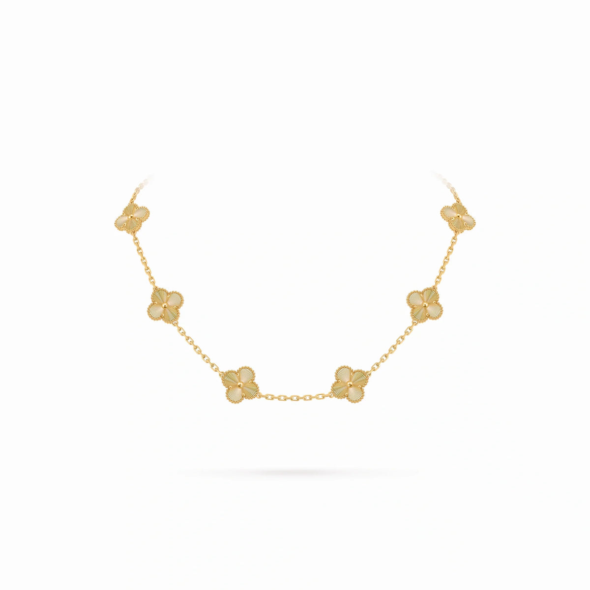Vintage Alhambra 10 Motif Soleil Necklace