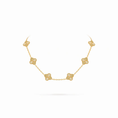 Vintage Alhambra 10 Motif Soleil Necklace