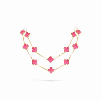 Vintage Alhambra 20 Motif Eternelle Necklace