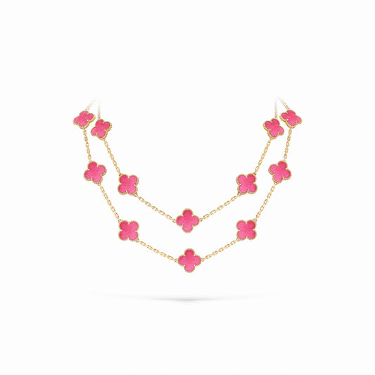Vintage Alhambra 20 Motif Eternelle Necklace